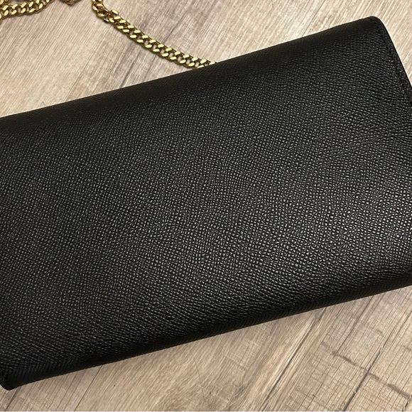 SOLD TB Dust Bag!! Ted Baker London Black Kira Rose Clutch Bag NWT MSRP $175 - Picture 3 of 10